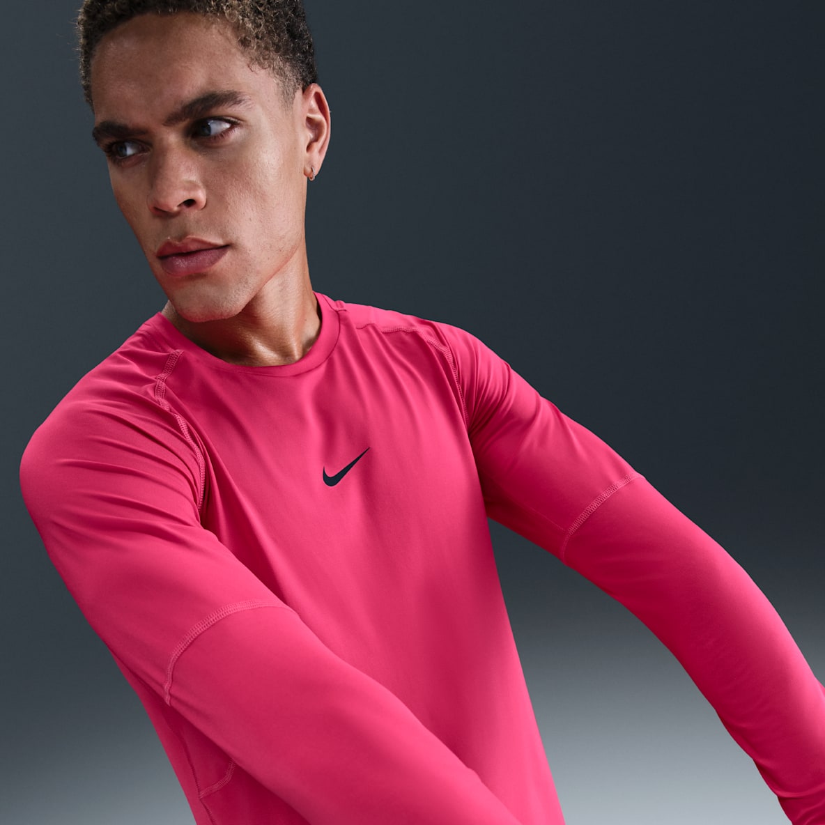 Nike Pro Men's Dri-FIT Slim Long-Sleeve Fitness Top. Nike.com